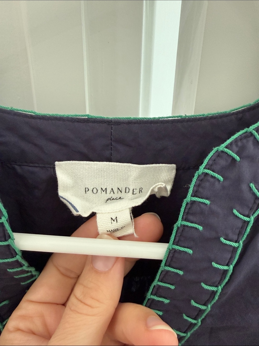 Pomander Place Navy Kinsley Dress - Picture 3 of 5
